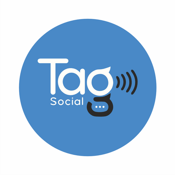 Tag Social Azul