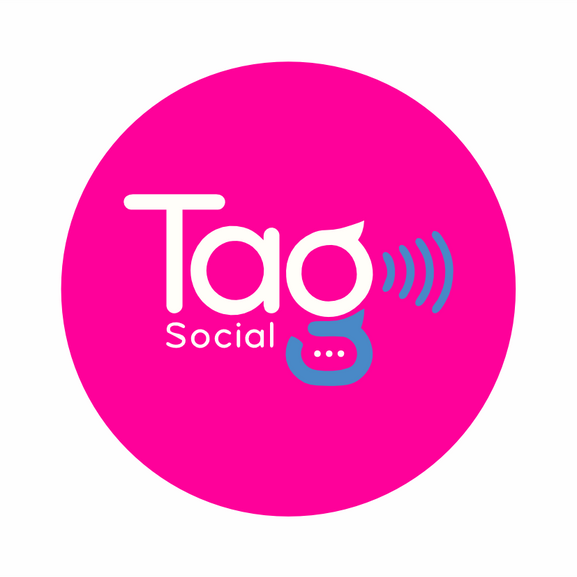 Tag Social Rosa
