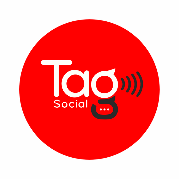 Tag Social Vermelha